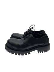 画像：ドレスシューズ/43/BLK/レザー/600600　WA960/つま先傷・ソール減り有//