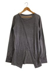 画像：長袖Tシャツ/S/ウール/GRY/無地/KQ-HT22-156