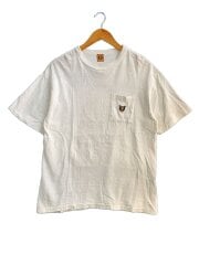 画像：Tシャツ/L/コットン/WHT/プリント//