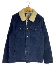 画像：裏ボア/コーデュロイジャケット/M/コットン/NVY