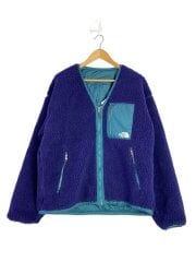画像：REVERSIBLE EXTREME PILE CARDIGAN_リバーシブルエクストリームパイルカーデ/L/ホ