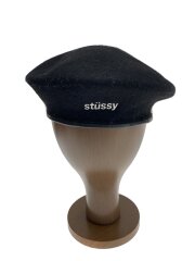 画像：ベレー帽/M/ウール/BLK/無地/レディース/232188