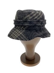 画像：ハット/--/ウール/BLK/レディース