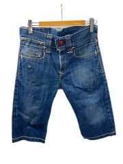 画像：ショートパンツ/--/デニム/BLU/無地