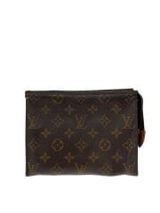 画像：ポーチ/レザー/BRW/M47544