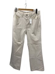 画像：スラックスパンツ/31/コットン/WHT