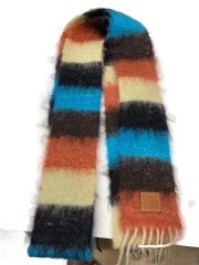 画像：マフラー/モヘア/マルチカラー/レディース