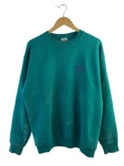 画像：スウェット/L/コットン/GRN/ペンキ/USA製/90s