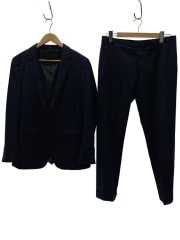 画像：3ピース/スーツ/A6/ウール/NVY/無地