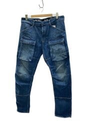 画像：3D REGULAR TAPERED DENIM/36/コットン/IDG/無地