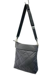 画像：HUN/2WAY/Quilting middle/ショルダーバッグ/ポリエステル/GRY/無地