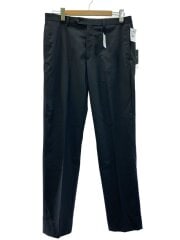 画像：スラックスパンツ/34/ポリエステル/BLK/無地