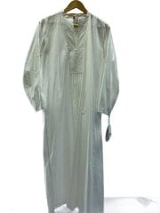 画像：LONG DRESS Trinity/長袖ワンピース/1/コットン/WHT/無地/PH22SS-13