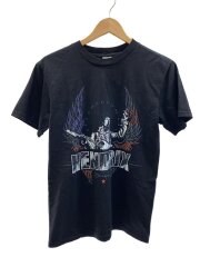 画像：Tシャツ/M/コットン/ブラック/プリント/freedom/jimi hendrix