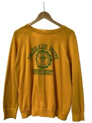 画像：70S～/三段プリント/スウェット/--/コットン/YLW/プリント