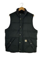 画像：ダウンベスト/M/ナイロン/BLK/無地/100118 001