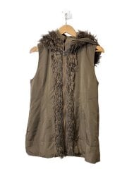 画像：KARAPANA/ナイロンベスト/--/ナイロン/GRY/無地