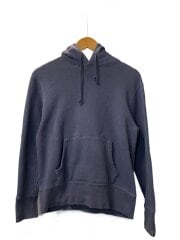 画像：パーカー/S/コットン/BLU/無地