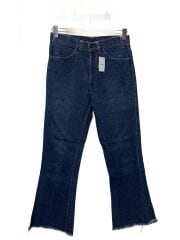 画像：70-80s/VT/646/実寸W30/デニム/インディゴ/オレンジタブ/スレ有/カットオフ/濃紺