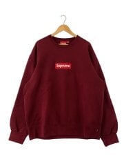 画像：22FW/Box Logo Crewneck Cardinal/XXL/コットン/BRD//