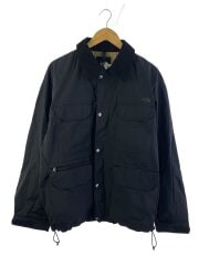 画像：MOUNTAIN COVERALL_マウンテン カバーオール/L/ナイロン/BLK