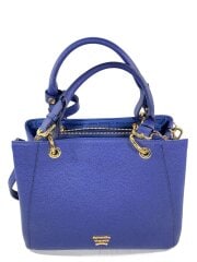 画像：ショルダーバッグ/レザー/BLU/無地/1720115012