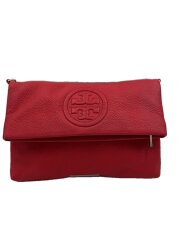 画像：ショルダーバッグ/レザー/RED/無地