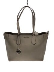 画像：トートバッグ/レザー/GRY/35H9SKFT9T