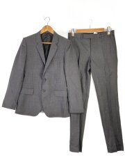 画像：セットアップ/36/ウール/GRY/JLS-01-09/JLS-01-08