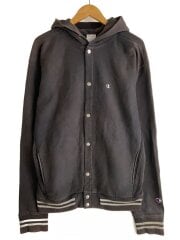 画像：REVERSE WEAVE/フルスナップパーカー/XL/--/BLK/フェード//