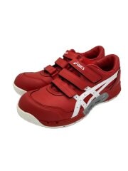 画像：ローカットスニーカー/27cm/RED/レザー/F450422//