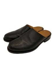 画像：×Tomo & Co./Leather Slippers/26cm/BLK/レザー