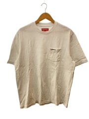 画像：Tシャツ/M/コットン/WHT/無地