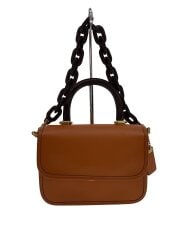 画像：ショルダーバッグ/レザー/CML/無地