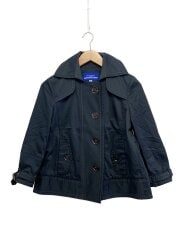 画像：コート/38/コットン/BLK/無地/FC527-456-09