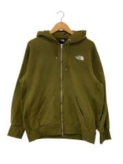 画像：SQUARE LOGO FULLZIP_スクエアロゴフルジップ/L/コットン/KHK//