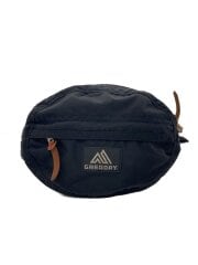 画像：ウエストバッグ/ナイロン/BLK/無地