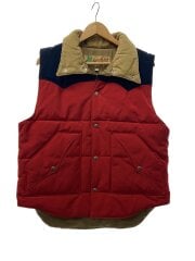 画像：T/C パデッドベスト/ダウンベスト/M/ポリエステル/RED/SC15400