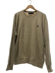 画像：LS CN-LING SLEEVE-SWEATER/ニット・セーター(薄手)/XL/コットン/CRM