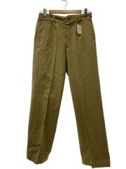 画像：ボトム/32/コットン/KHK/202OJ-PT05/FRONT TUCK ARMY TROUSER