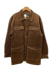 画像：ジャケット/L/コーデュロイ/BRW/無地/D-OS1380