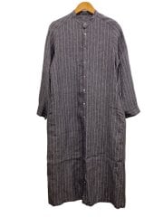 画像：長袖ワンピース/FREE/リネン/01183-1036