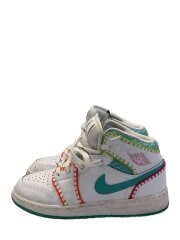 画像：AIR JORDAN 1 MID SE_エア ジョーダン 1 MID SE/23.5cm/WHT/レザー