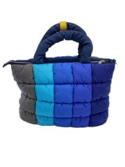 画像：Give Re collection/ハンドバッグ/--/BLU/キルティング