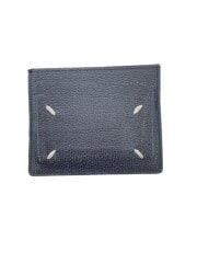 画像：カードケース/レザー/BLK/無地/メンズ