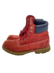 画像：レースアップブーツ/US10/RED/レザー