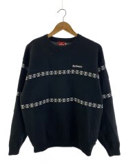 画像：ニット・セーター(厚手)/L/コットン/BLK