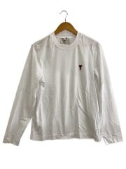 画像：長袖Tシャツ/M/コットン/WHT/BFUTS235.724