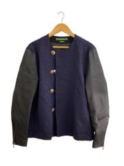 画像：ジャケット/L/ウール/NVY/16AW-JKL-003//