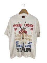 画像：EVANGELION:95/Tシャツ/L/コットン/WHT/J.A.